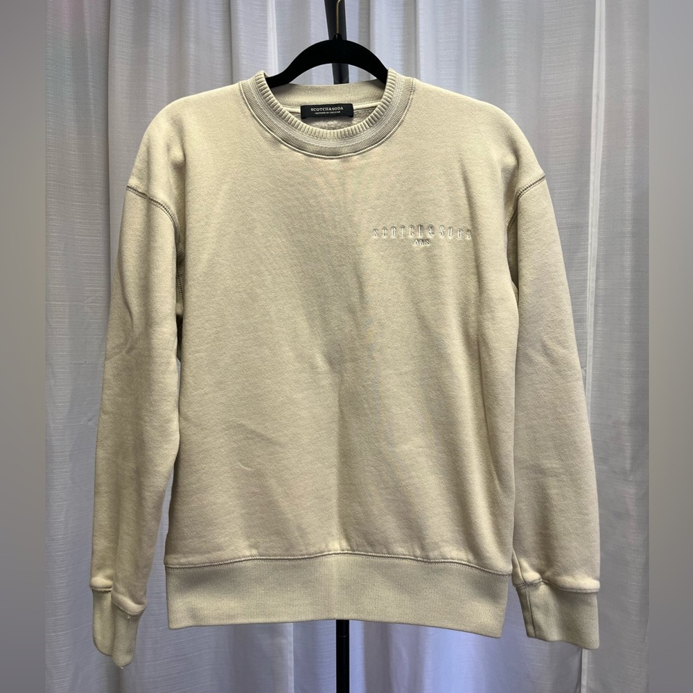SCOTCH & SODA Crewneck Sweatshirt With Large Artwork | size small